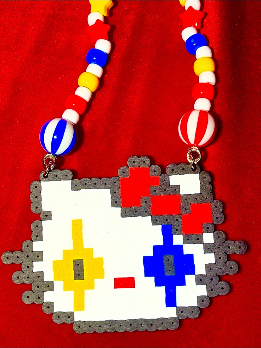 Clown Hello Kitty Necklace - Picture 6 of 9